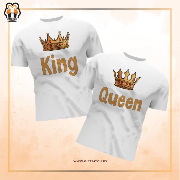 majice-za-parove-90516-Majica za parove - King and Queen_10