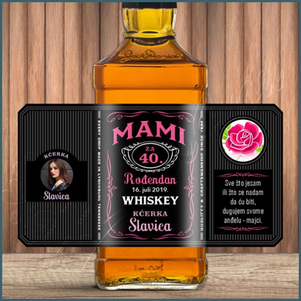 viski-Srećan rođendan mami whiskey Jack Daniels_6