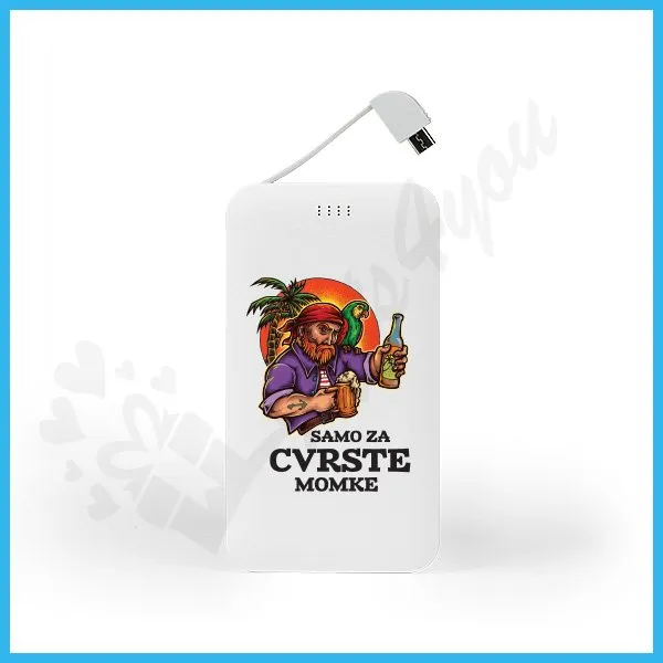Samo za čvrste momke power bank
