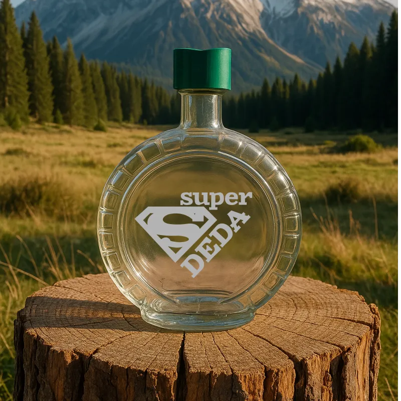 Staklena čutura - Super deda