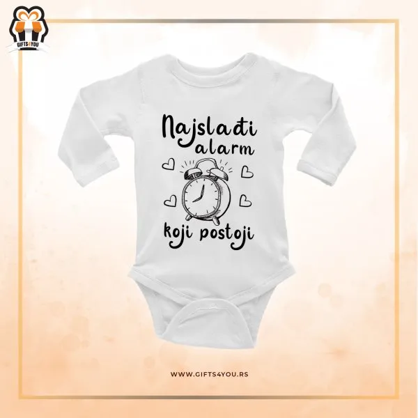 Bodići za bebe - najsladji alarm koji postoji