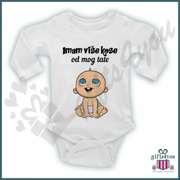Imam više kose od mog tate bodić