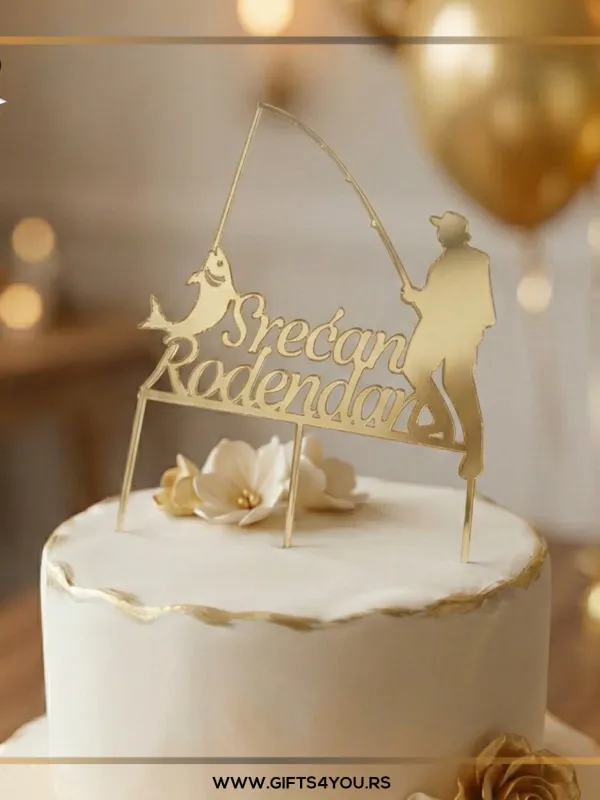 Proizvod Toper za tortu ribolovac Slika