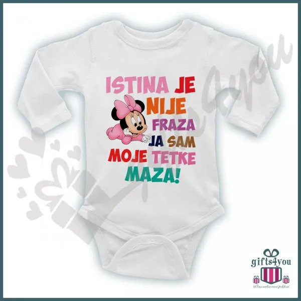 Proizvod Ja sam moje tetke maza bodić Slika