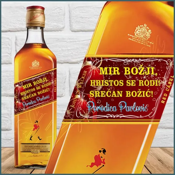 Proizvod Mir božji hristos se rodi whiskey Johnnie Walker Slika