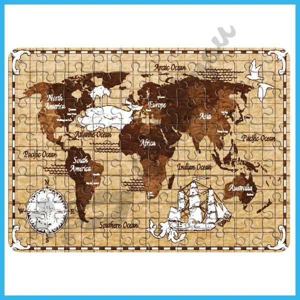 Proizvod Mapa sveta puzzle Slika