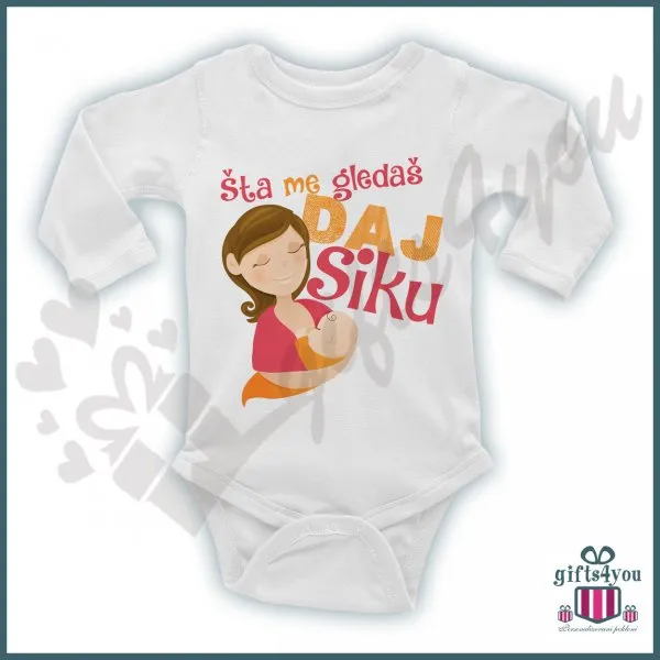 Proizvod Šta me gledaš daj siku bodić Slika