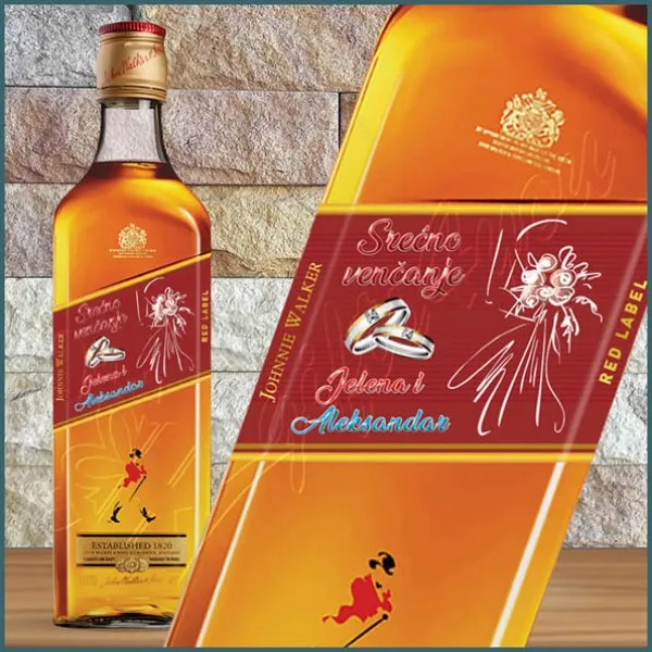 Proizvod Srećno venčanje whiskey Johnnie Walker Slika