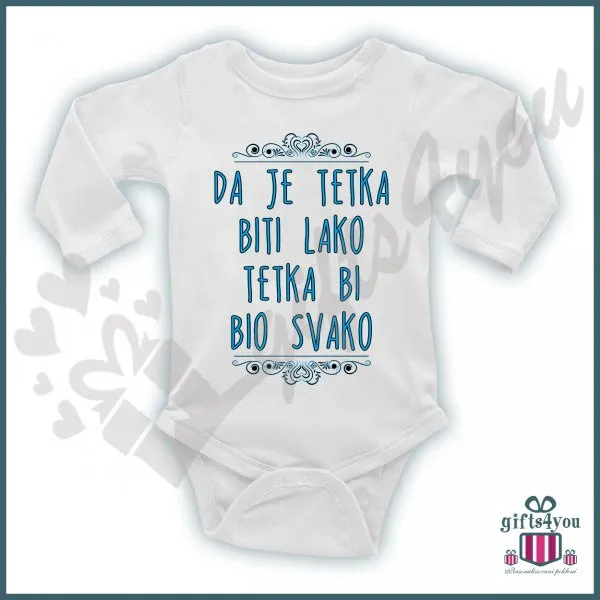 Proizvod Da je tetka biti lako tetka bi bio svako bodić Slika