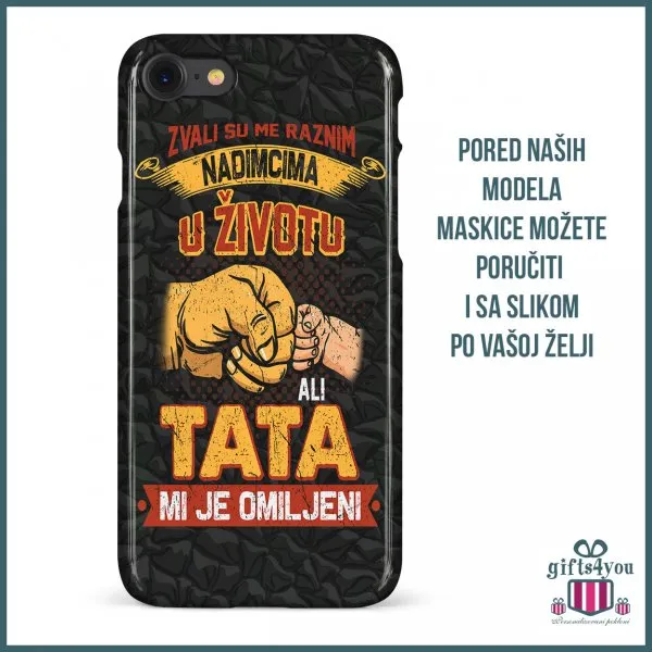 Proizvod Omiljeni tata maska za telefon Slika