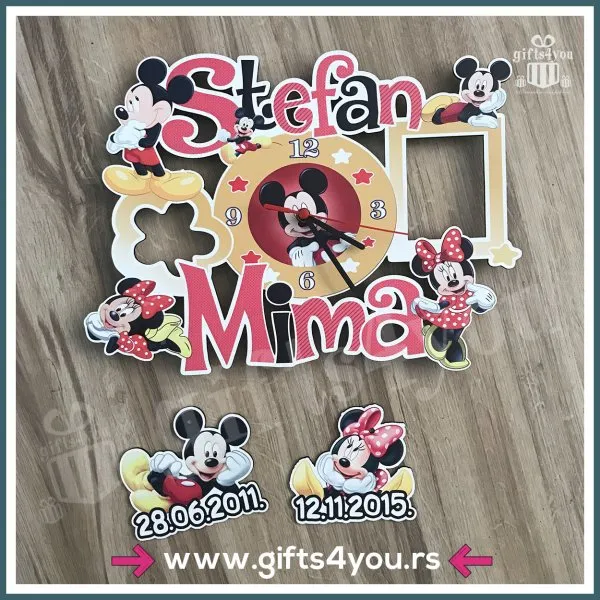 Proizvod Dečiji sat - Mickey and Minnie mouse Slika