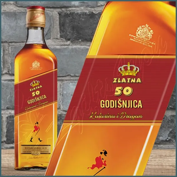 Proizvod Godišnjica braka whiskey Johnnie Walker Slika