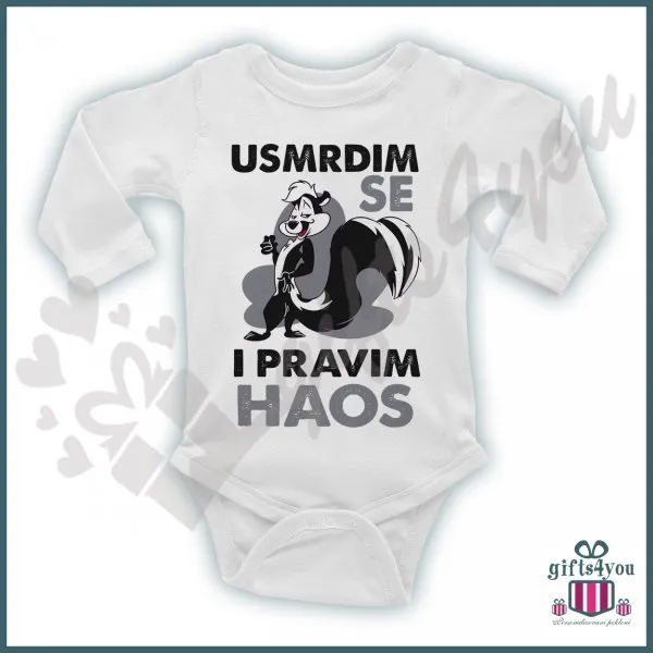 Proizvod Usmrdim se i pravim haos bodić Slika