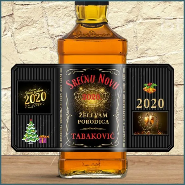 Proizvod Srećna nova godina whiskey Jack Daniels Slika