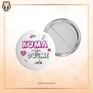 Bedž – Kuma nije dugme Bedž – Kuma nije dugme