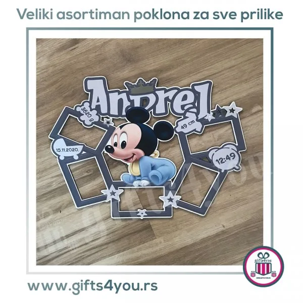 Deciji Mickey sa vise ramova Deciji Mickey sa vise ramova