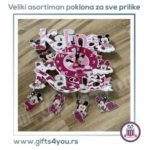 Dečiji sat – Mickey and Minnie mouse