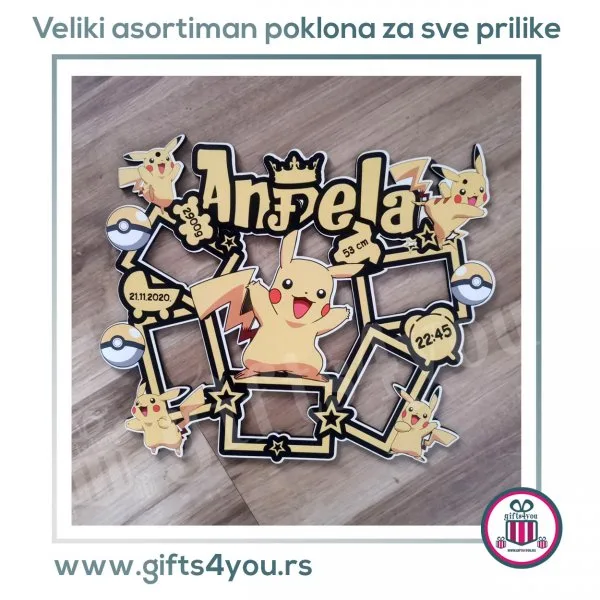 Dečiji ram – Pikachu Dečiji ram – Pikachu