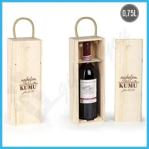 Najboljem kumu poklon kutija za vino Najboljem kumu poklon kutija za vino