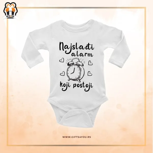 Bodići za bebe – najsladji alarm koji postoji